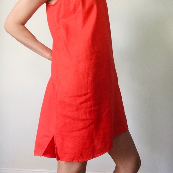 Vibrant linen shift dress - Picture 11 of 13